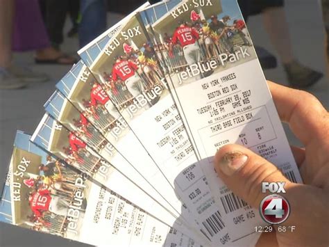 red sox spring training tickets fort myers
